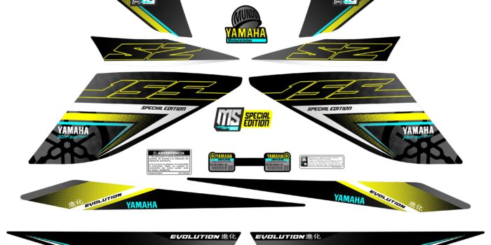 SZR EVOLUTION AMARILLO CYAN