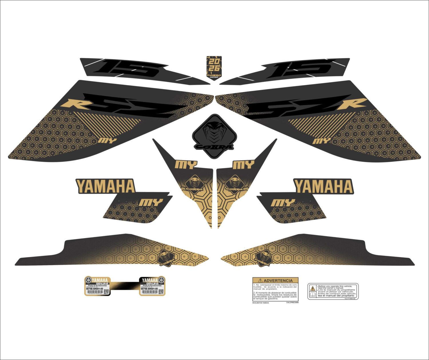 SZR EDICION ESPECIAL COBRA DORADO