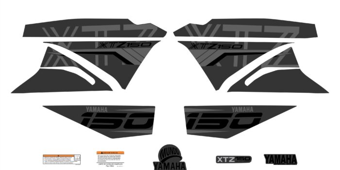 XTZ PERSONALIZADO COMPLETO TIPO 250 DARK