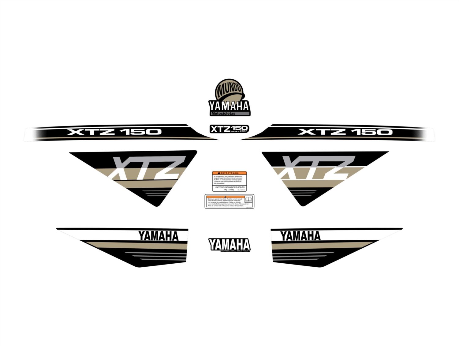 XTZ 150 TIPO ORIGINAL 2021 BLANCA