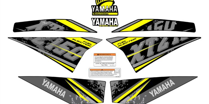 XTZ 150 TIPO ORIGINAL MODELO VIEJO AMARILLA