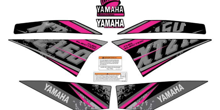 XTZ 150 TIPO ORIGINAL MODELO VIEJO FUCSIA