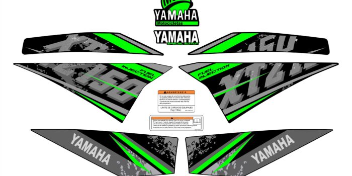 XTZ 150 TIPO ORIGINAL MODELO VIEJO VERDE