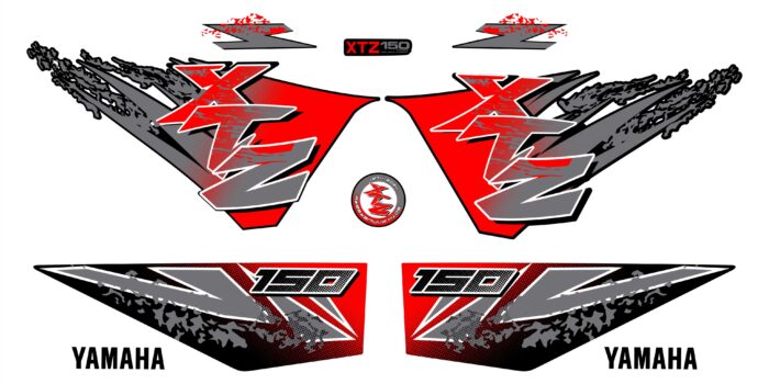 XTZ 150 50TH EDICION ESPECIAL ROJO GRIS