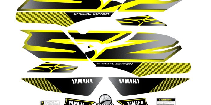 SZR SPECIAL EDITION TANQUE GRANDE AMARILLA