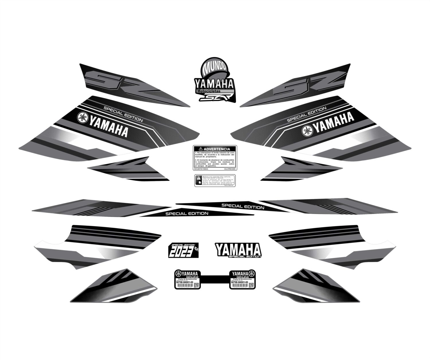 SZR EDICION LIMITADA YAMAHA SPORTS GRIS