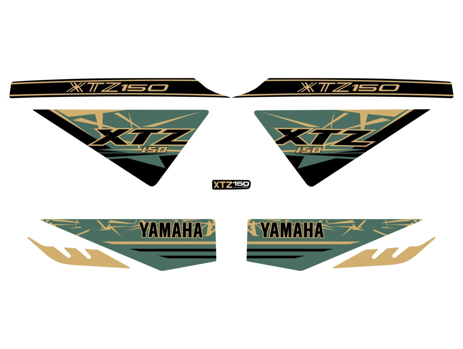 XTZ 150 PERSONALIZADA COBRA ORIGINAL