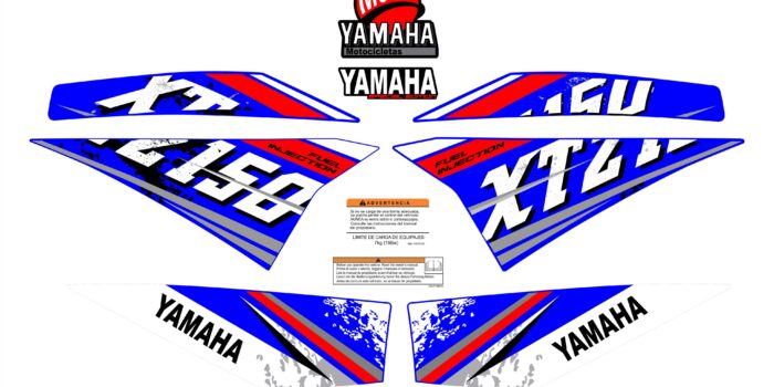 XTZ 150 TIPO ORIGINAL MODELO VIEJO AZUL