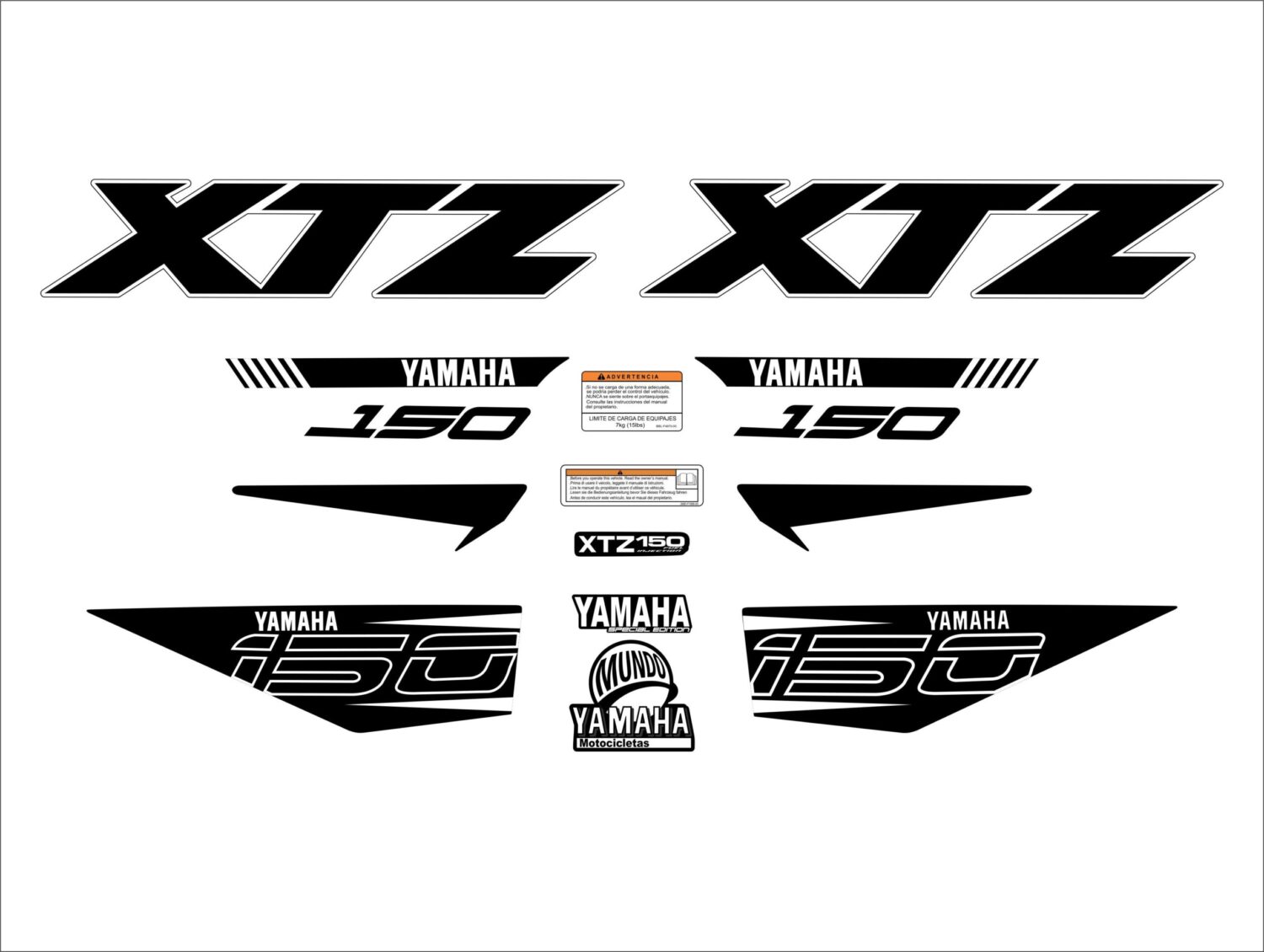 XTZ 150 PERSONALIZADO ED ESPECIAL BLANCO