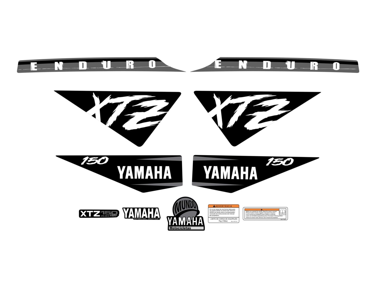 XTZ 150 PERSONALIZADO DESTROYED GRIS