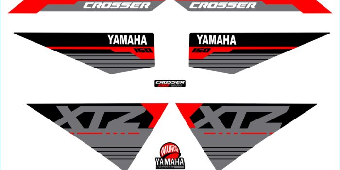 XTZ 150 PERSONALIZADA CROSSER ROJO