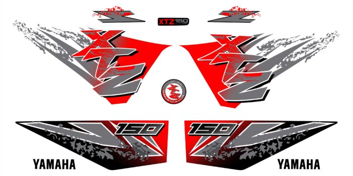 XTZ 150 50TH EDICION ESPECIAL ROJO GRIS BLANCO