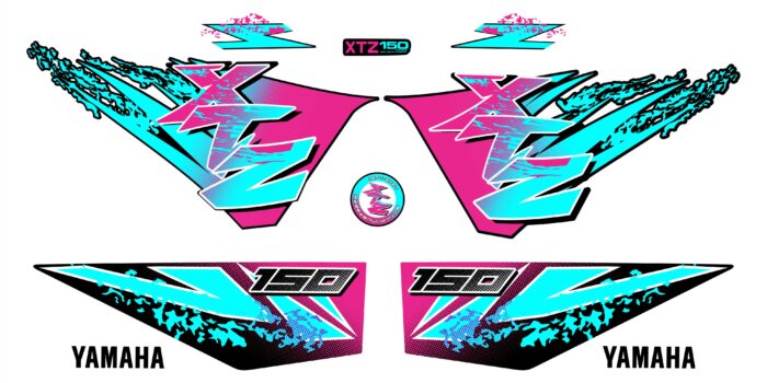 XTZ 150 50TH EDICION ESPECIAL MENTA FUCSIA