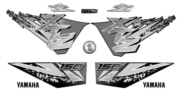 XTZ 150 50TH EDICION ESPECIAL GRIS OSCURO CLARO