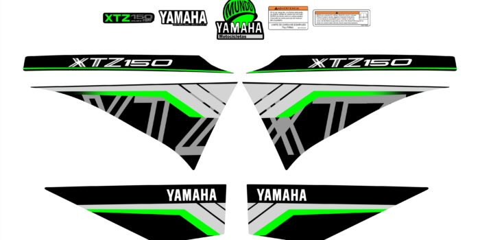 XTZ 150 PERSONALIZADA TIPO 250 VERDE