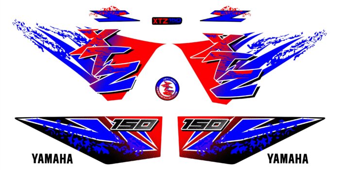 XTZ 150 50TH EDICION ESPECIAL ROJO AZUL